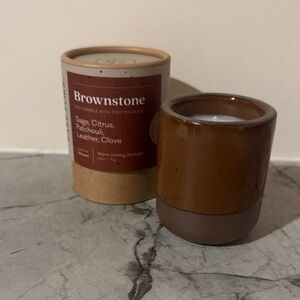 Easy Fork Brownstone Candle